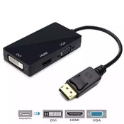VELTEH Adapter - Konverter Displayport - HDMI/VGA/DVI KT-D2HVD-59 crni