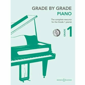 GRADE BY GRADE piano 1 +CD