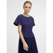 Dark blue womens blouse ORSAY - Womens