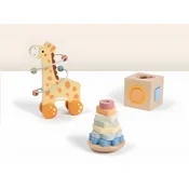 Tooky toy drvena žirafa 3u1 tp521