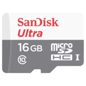 Micro SD Card 16GB SanDisk Ultra Android UHS-I class10 80mb/s