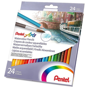 Akvarel olovke u boji Pentel - Arts, 24 boje