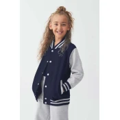 AWJH043J KIDS VARSITY JACKET
