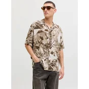 Jack & Jones Srajca Jeff 12288854 Rjava Relaxed Fit