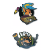 MERCHANDISE CRASH BANDICOOT 2020 PIN KINGS 1.3