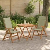 vidaXL 2-delne blazine za visok naslon GEMERT 2 pcs 100% poliester