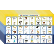 ABC der Tiere 1 - Silbenfibel® - Kartonbeilage Schreibtabelle, VPE 10
