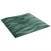 vidaXL Stenske plošče 12 pcs Kamen Zelen 50 x 50 cm XPS Pena