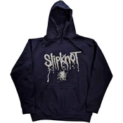 Slipknot Splatter (Back Print) Navy Blue XL Kapuco