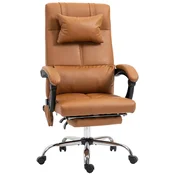Homestar Pisarna stol 66x67x115-123 cm rjave barve