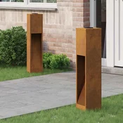 Solarna LED svjetiljka za stazu 2 pcs Bronzana