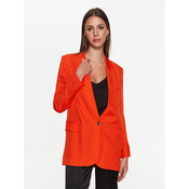 TWINSET Suknjič 231TT2144 Oranžna Regular Fit