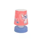 Ljubki dom LED otroška nočna svetilka LILO & STITCH 11 cm roza