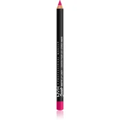 NYX Professional Makeup Suede Matte Lip Liner mat svinčnik za ustnice odtenek 60 Clinger 1 g