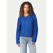 Noisy May Džemper Sassy 27029424 Plava Relaxed Fit