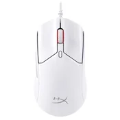 HyperX Gaming Miš Pulsefire Haste 2 White 6N0A8AA