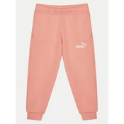 Puma Spodnji del trenirke Ess 684934 Roza Regular Fit
