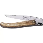 LAGUIOLE Luxury Line žepni nož, ročaj iz javorjevega lesa, 30 mm, dolžina: 160 mm