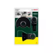 Bosch Pribor za višenamjenski alat 3-dijelni set Bosch 2607017324 pogodna za robnu marku Fein, Makita, Bosch, Milwaukee, Metabo 1 set