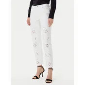 Morgan Jeans hlače 252-PBRAD Bela Straight Fit
