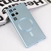 Maska za telefon Samsung S918B Galaxy S23 Ultra CHROME, Magsafe, Plava
