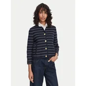 Tommy Hilfiger Pletena jopica WW0WW50088 Mornarsko modra Regular Fit