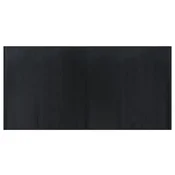 Vidaxl Preproga pravokotna črna 100x200 cm bambus