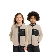 Jack Wolfskin jopica otroška iz flisa LITE CURL FZ K