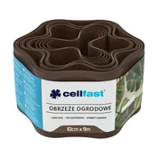 Cellfast Obroba trate 10 cm 9 m rjava CellFast