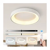 Brilagi - LED prigušiva stropno svetlo FALCON MODERN LED/54W/230V 60 cm bela + daljinski upravljac