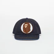Čepica A BATHING APE Washed Denim Cap M Indigo Universal