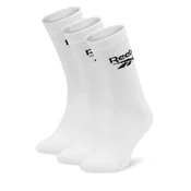 Dolge nogavice Reebok R0452-SS24 (3-pack) Bela