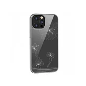 DEVIA Futrola Hard Case Crystal Flora za Iphone 13 pro srebrna