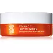 NIP+FAB Vitamin C Fix gel blazinice za predel okoli oči 20 kos