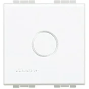 ZASLON LIVING LIGHT 2M BELA Z LUKNJO N4951