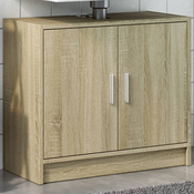 Ormaric za umivaonik boja hrasta 63x29x55 cm konstruirano drvo