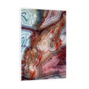 Canvas Slika na platnu Ahat, Sa ramom, 30 x 45 cm, Beli