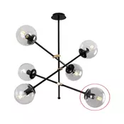 Zamensko staklo za luster MARTI, precnik 15 cm
