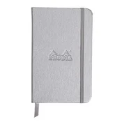 Notes 9x14, Rhodia Webnotebook, diktando, silver