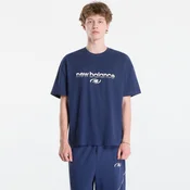 Majice New Balance Trackside T-Shirt Nb Navy XL