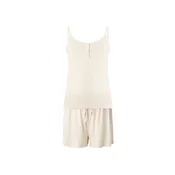 Hunkemöller Kratke hlače za spanje kremna