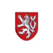 shumee Našitek grba Češke republike - velik - Podlaga za likanje/toplotno varjenje - Vezen našitek/značka/emblem