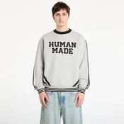 Mikina HUMAN MADE Elbow Patch Sweatshirt UNISEX Gray L