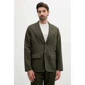 Suknjič s primesjo lanu Armani Exchange