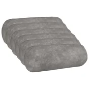 vidaXL Prevleka za blazino 6 pcs HEERLEN Svetlo siva O 15 x 40 cm