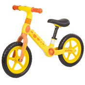 Dječji bicikl za ravnotežu Chipolino - Dino, žuti i narančasti