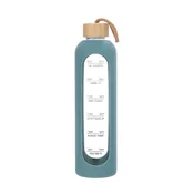 Homestar Steklenica za pitje H28cm 1L, zeleno steklo
