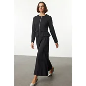 Trendyol Modest Ženska haljina Tctaw25Eb00120, Crna