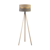 Duolla - Podna lampa DUO 1xE27/60W/230V precnik 44 cm bež/siva/bež