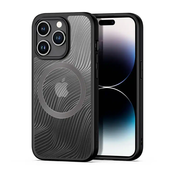 DUX DUCIS Aimo Mag – ohišje, odporno na udarce, združljivo z MagSafe za Apple iPhone 15 Pro črna